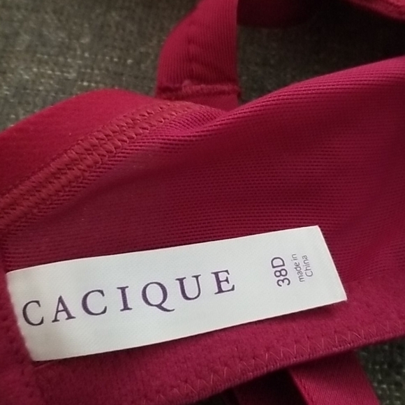 Cacique Cleavage Solution Unlined Lace Demi Bra - Picture 10 of 11